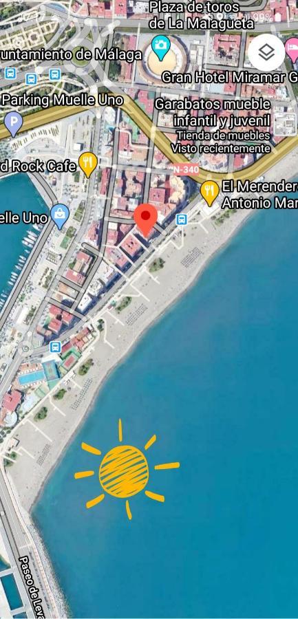 Apartamento Malaga Port Buitenkant foto