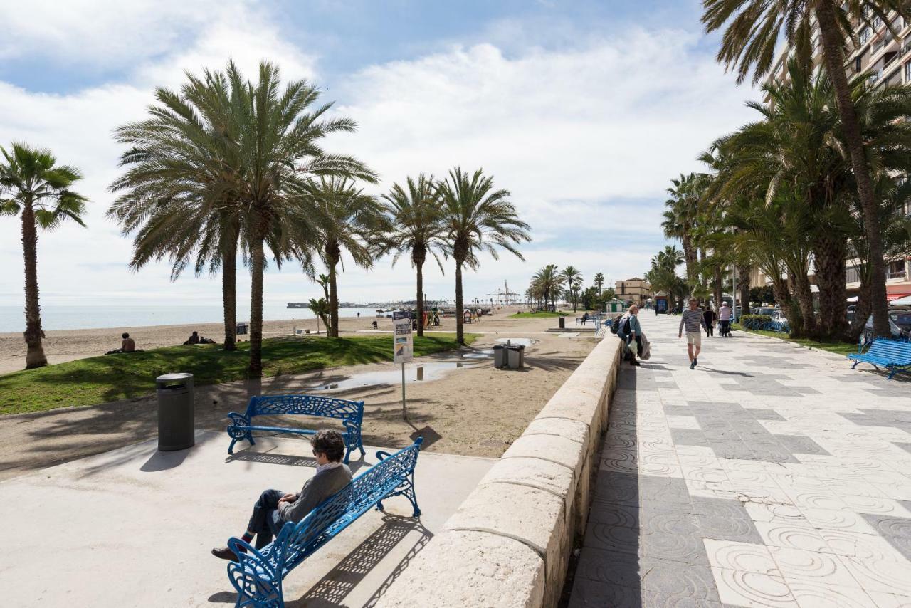 Apartamento Malaga Port Buitenkant foto