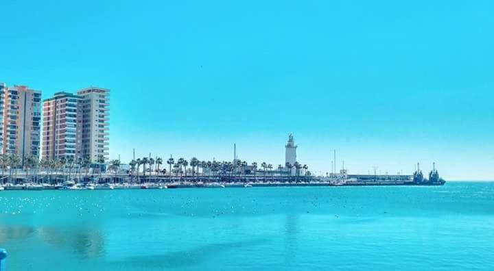 Apartamento Malaga Port Buitenkant foto